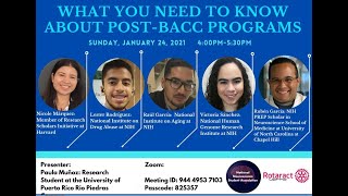 What you need to know about post-bacc programs - NNSA