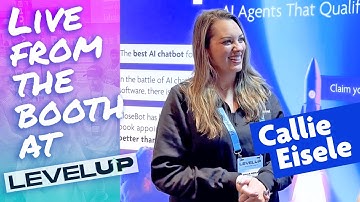 Live from LevelUp with Callie Eisele (Systems Specialist at Energize-Group)