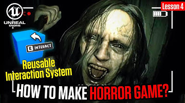 How to Create an Interaction System in Unreal Engine  |  Horror Game Course  Lesson 4