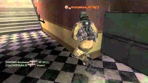 Busting MW3 MOAB Boosters(Anonymous_ACTA) caught on INFECTED Underground