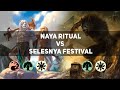 Naya Ritual vs Selesnya Festival | Platinum | MTG Historic