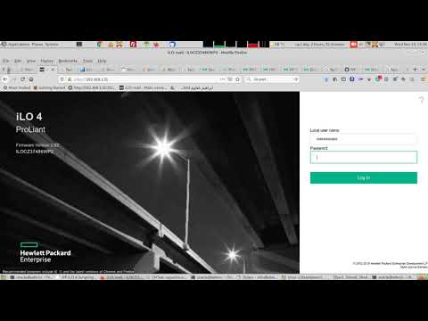 1- HPE server iLO configuration and scripting tutorial: Setting the iLO network port IP