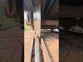 freight train wheels slowly passing over the crossover frog | #sorts #railtrack #trainwheels #wheels