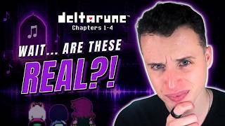 Music Teacher REACTS to SECRET Deltarune 1-4 MUSIC??? screenshot 1