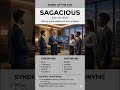 Word of the day | Sagacious #vocabulary #dailyvocabulary #englishlearning