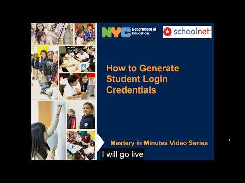Mastery in Minutes: How to Generate Student Login Credentials