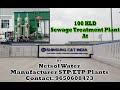 100 KLD Sewage Treatment Plant  @Shinsung India, MBBR STP, Netsol Water