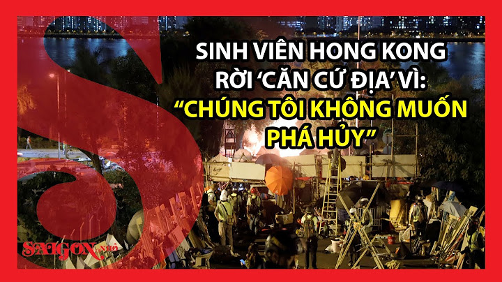 Biểu tình trường đại học trung văn hong kong