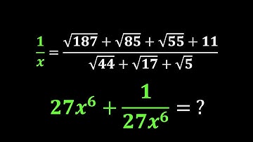 An Interesting Radical Simplification | Math Olympiad Training