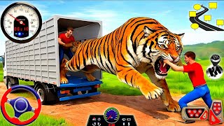 Guida di camion merci animali 3D - Gioco di camion merci per il trasporto di animali - Gameplay A... screenshot 2