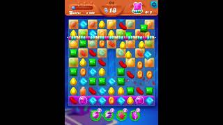 Candy Crush soda Level 34 Hard The Shuffler Rearrange the candles and make more matches -Score 27260