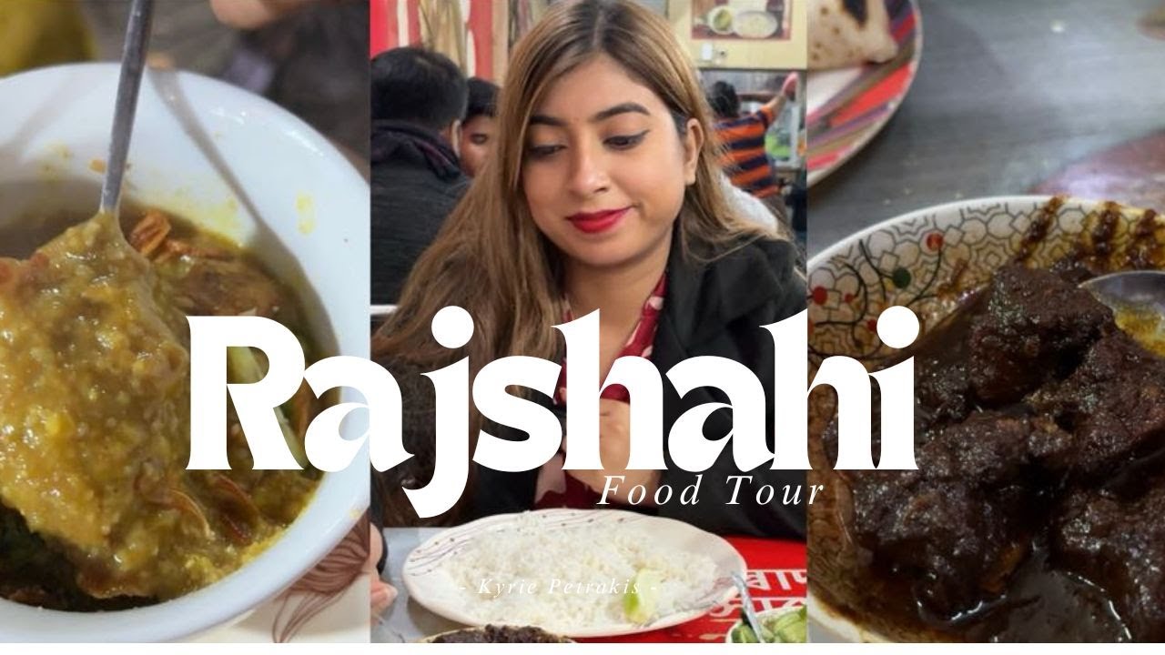 কালাভুনা থেকে শুরু করে চুরমুর | সাথে সব স্ট্রীট ফুড - Food Tour at Rajshahi | 