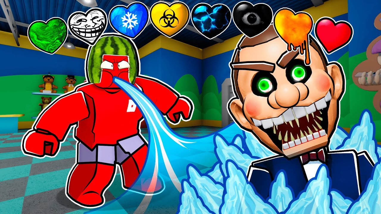 Unlocking CUSTOM HEARTS to Survive Mr Funny Roblox