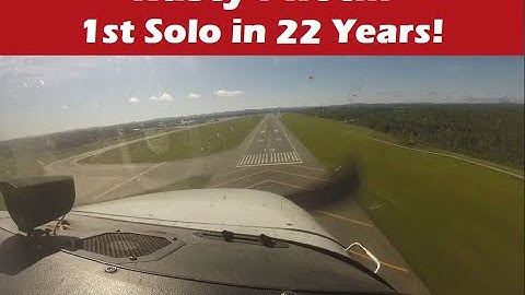 First Solo Flight in 22 Years - Rusty Pilot