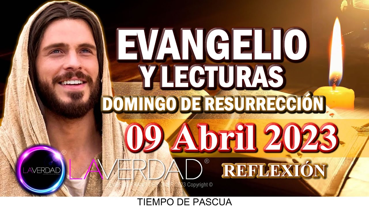 EVANGELIO DEL DÍA DOMINGO 9 DE ABRIL 2023. JUAN 20, 19 / REFLEXIÓN