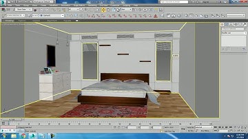 Tutorial on Modeling texturing and lighting an interior in 3dsmax using Vray. ( Part 5)
