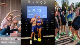 HYROX Rotterdam 💥 Mixed Doubles Debut + ASICS Frontrunner Retreat