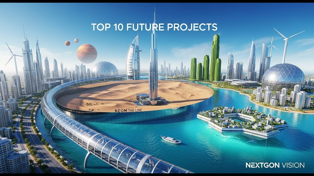 TOP 10 Future Mega Projects That Will Change the World Forever | Ai ...