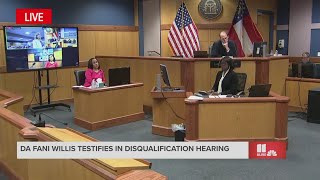 Part 2 | Fani Willis takes stand in hearing on motions to disqualify her from Trump case