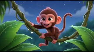 Monkey and Parrot Hush 🐒🦜🤫 | Quiet Time & Lullaby Song | Nursery Rhymes & Kids Songs screenshot 1