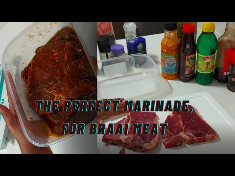 Video: Marinade Vir Braai: Oorspronklike Opsies