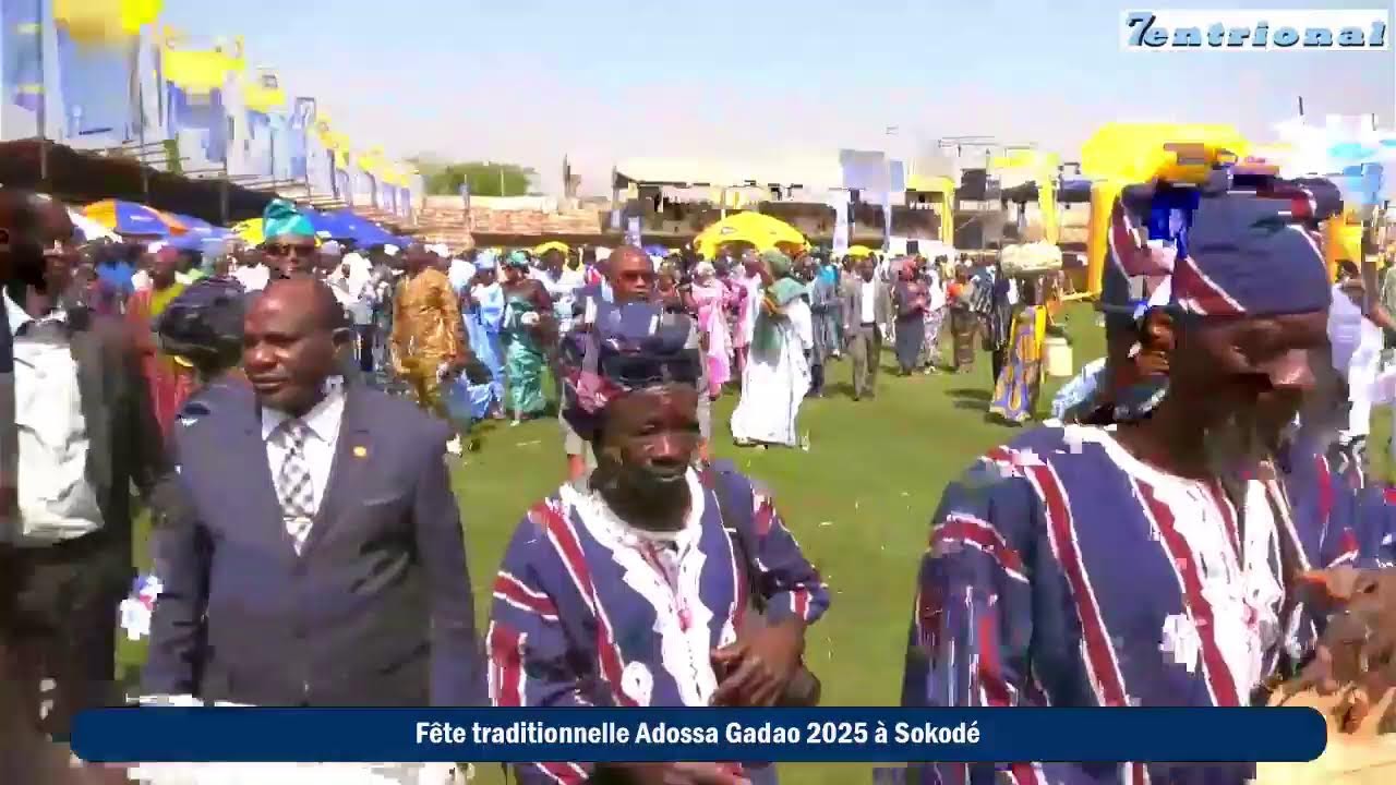 Fête traditionnelle Adossa Gadao 2025 à Sokodé