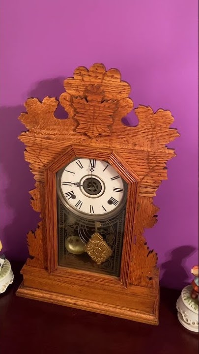 Gilbert quail kitchen clock - YouTube
