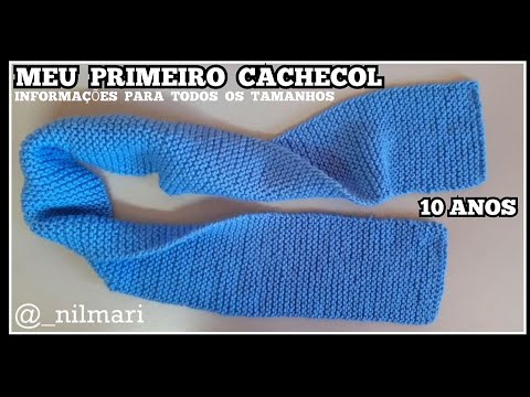 Vídeo: Como Tricotar Um Chapéu De Cachecol