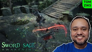 Tomziks REAGINDO ao Gameplay do SWORD SAGE AWAKENING! GamesCom 2025! SWORD SAGE AWAKENING Gameplay