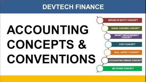 Accounting Concepts & Conventions