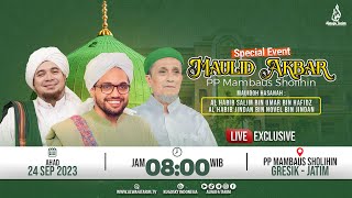 🔴LIVE |  MAULID AKBAR PP MAMBAUS SHOLIHIN | BERSAMA AL HABIB SALIM BIN UMAR  & AL HABIB JINDAN