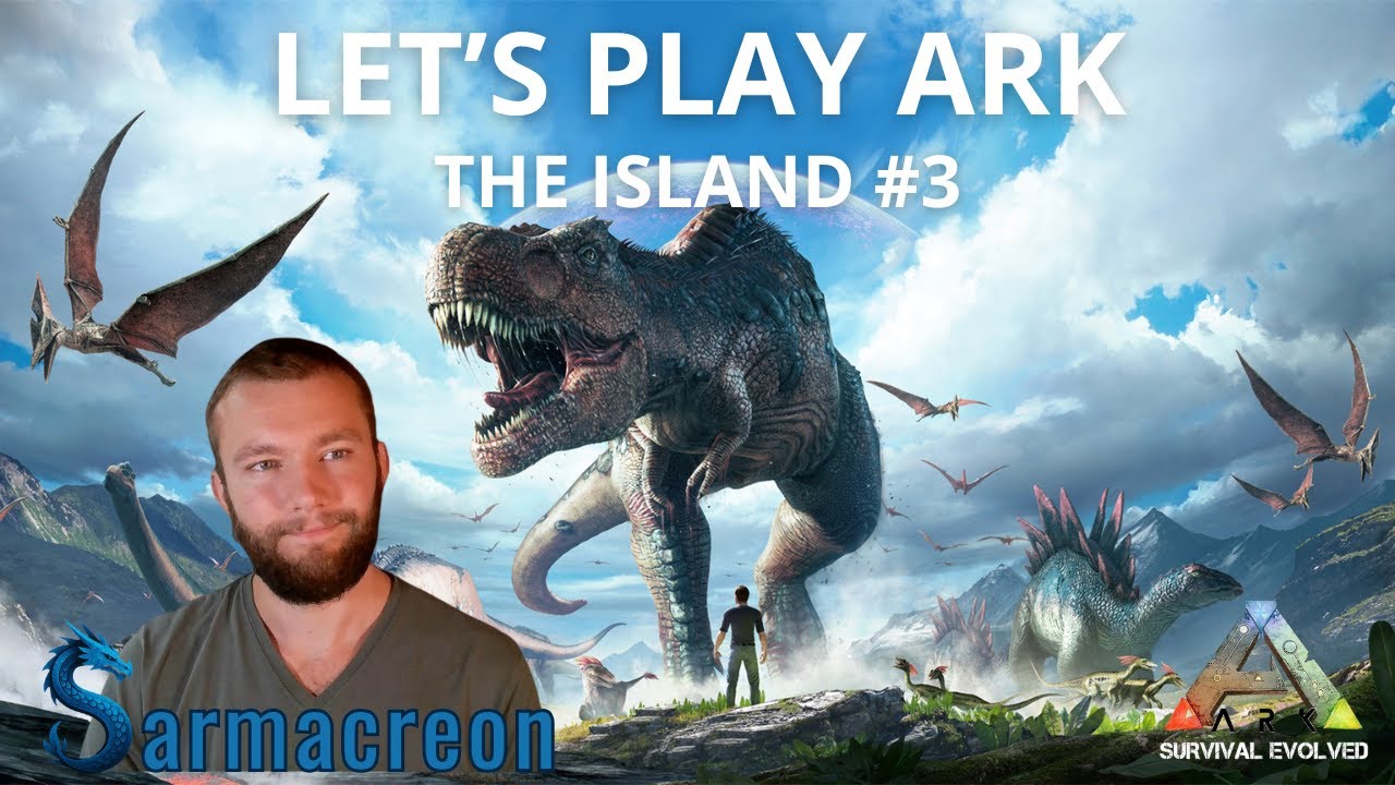 Let's play ARK #3  - I BELIVE I CAN FLY!!!