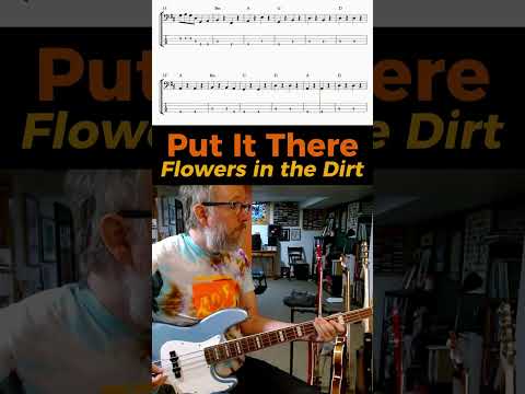 Put It There - Paul McCartney - bass cover