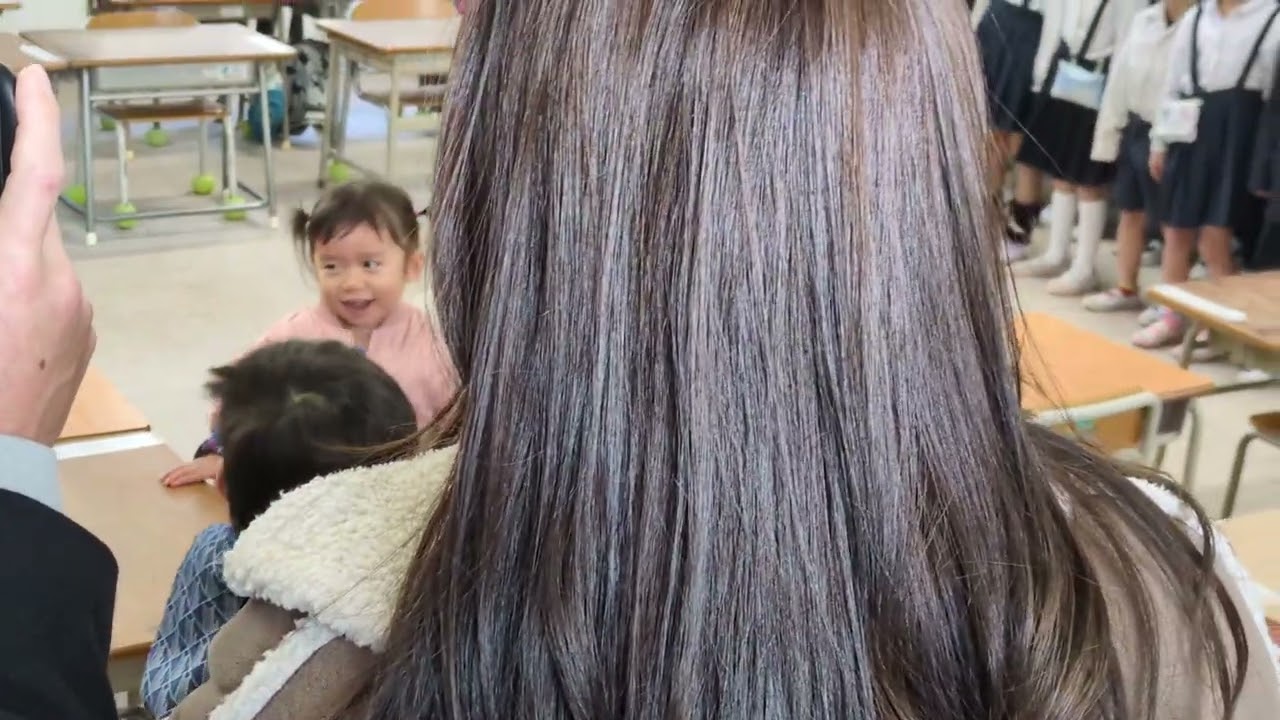 一年二組　授業参観　歌「エール」