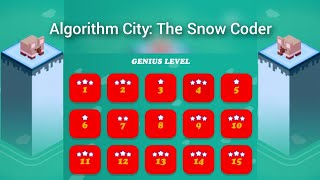 Algorithm City : The Snow Coder - Genius Level screenshot 5