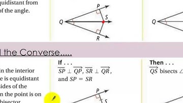 GeoTrig - Week 7 (R/F) - 5-2 Perpendicular and Angle Bisectors