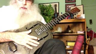 Video thumbnail of "Slide Guitar Blues Lesson You Gotta Move In Open D Tuning. You Gotta Move Is Mississippi Blues!"