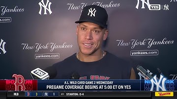 Aaron Judge on the challenges involved with facing Garrett Crochet