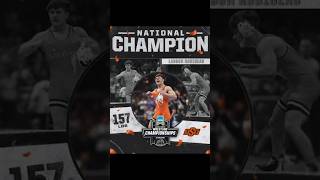 OK State's 2026 National Champion: Landon Robideau @stillyboys #gopokes #wrestling #mma #bjj