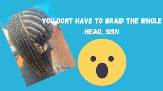 Half Small Box BRAIDS Half Crochet! No LONG PROCESS ? 6hrs OR Less!