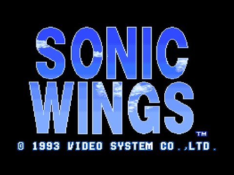 SONIC WINGS / AERO FIGHTERS for SFC/SNES