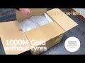 Genuine BMW M Performance Alloy Rims Wheels Style 1000M Gold Bronze Matt Unboxing