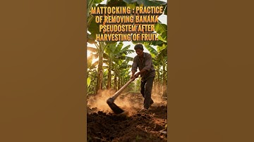 MATTOCKING IN Banana #banana