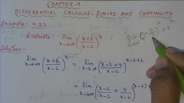 XI-MATHEMATICS,NEW SYLLABUS,CHAPTER-9,DIFFERENTIAL CALCULUS-LIMITS AND CONTINUITY,EXAMPLE:9.33