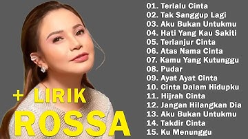 Rossa [ Full Album Lirik Terbaik 2025 ] Lagu Indonesia Terpopuler Sepanjang Masa