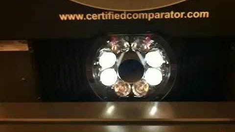 LED Illumination on CC-14 Optical Comparator
