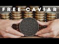 Giving Free Caviar to Strangers!