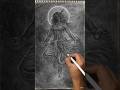 Vishwaroop Krishna Drawing ✨ | Divine Art 🕉️ #shorts