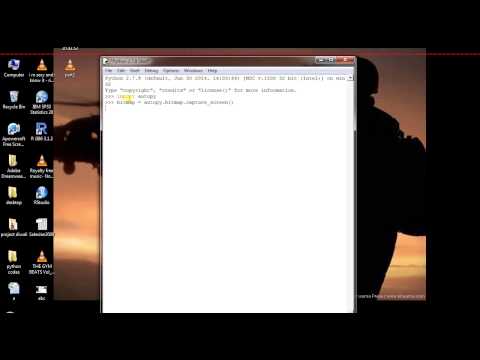 Take a screenshot with a python script | Autopy tutotrial