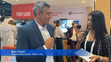 Interview with Poly at Gitex, 10 October 2022